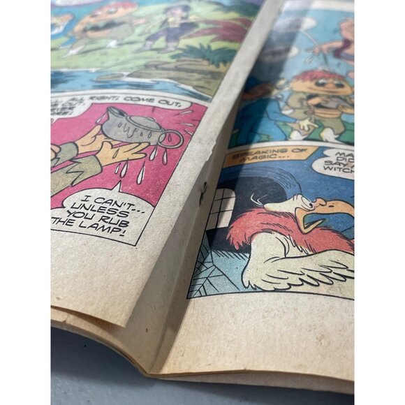 Whitman H.R. Pufnstuf #7 Comic Book 1972 Great Sea Horse Race Jumbled Genie - Picture 4 of 6